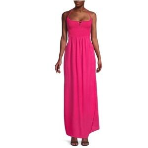 Area Stars Kelli Smocked Maxi Dress Size S